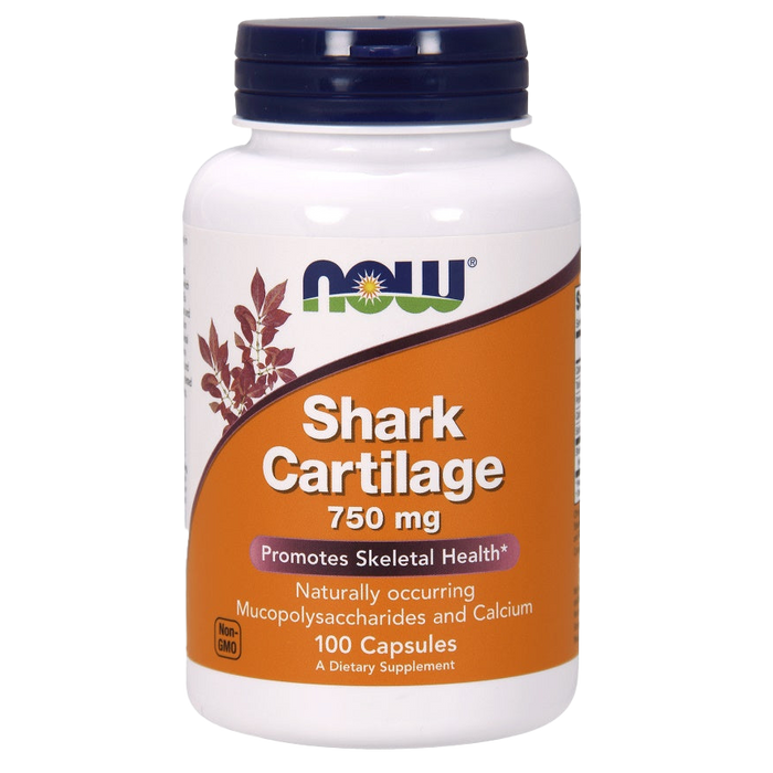 NOW Foods Shark Cartilage, 750mg - 100 caps