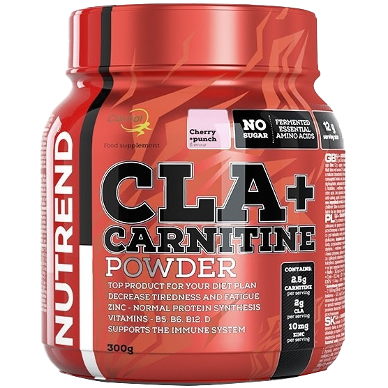 Nutrend CLA + Carnitine Powder, Pineapple & Pear - 300 grams