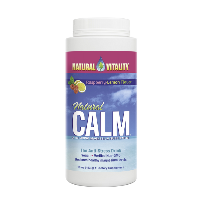 Natural Vitality Natural Calm Raspberry Lemon  453g