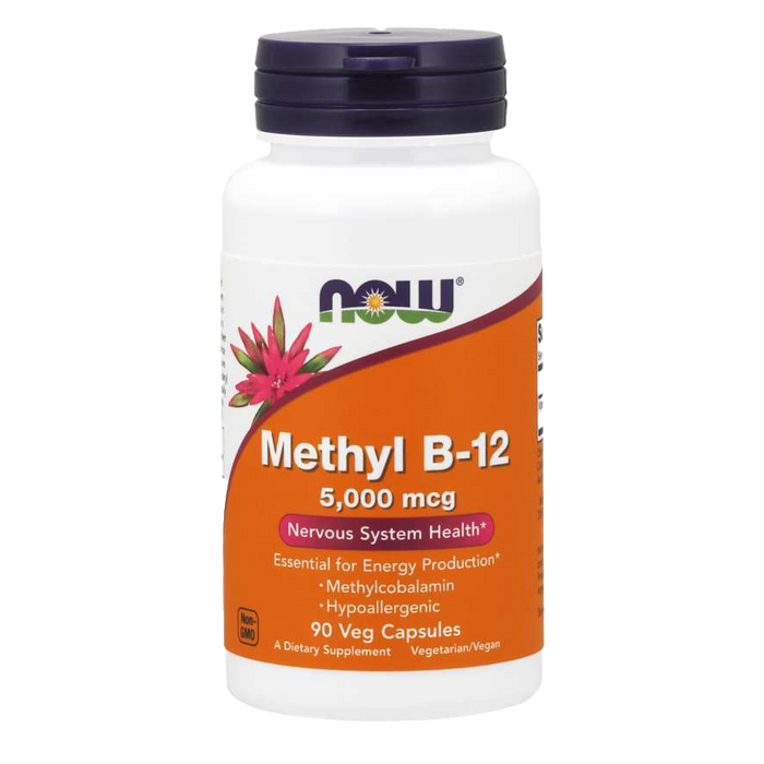 NOW Foods Methyl B-12, 5000mcg - 90 vcaps