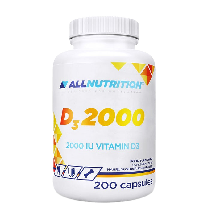 Allnutrition Vit D3 2000, 2000 IU - 200 caps