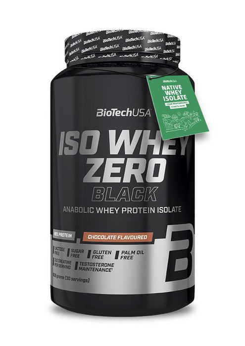 BioTechUSA Iso Whey Zero Black Chocolate 908g - Protein at MySupplementShop by BioTechUSA