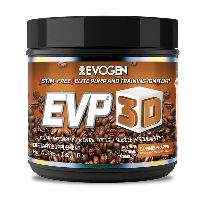 Evogen EVP 3D Caramel Frappe 532g - Nitric Oxide Boosters at MySupplementShop by Evogen