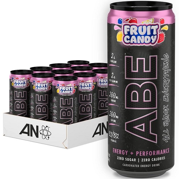 Applied Nutrition ABE Energy + Performance Cans Fruit Candy  12 x 330 ml. - Pre & Post Workout at MySupplementShop by Applied Nutrition