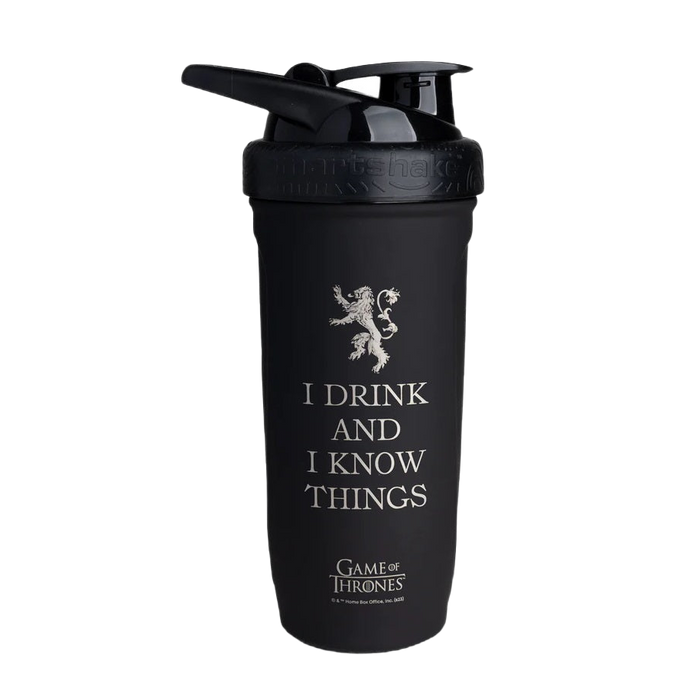 SmartShake Reforce Stainless Steel  Game Of Thrones I Drink and I Know Things  900 ml.