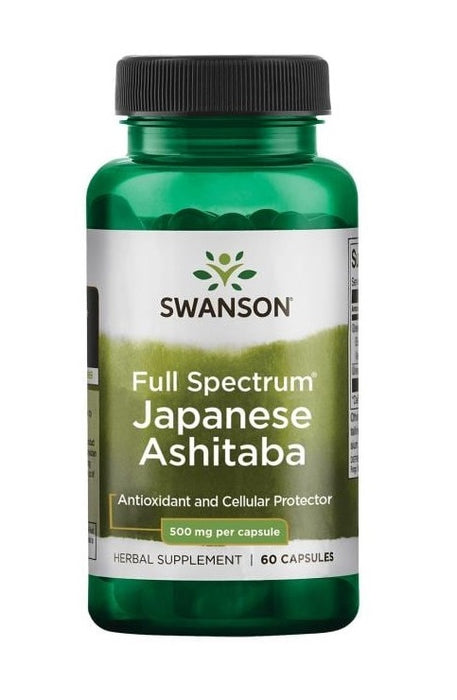 Swanson Full Spectrum Japanese Ashitaba, 500mg 60 caps - Health and Wellbeing at MySupplementShop by Swanson