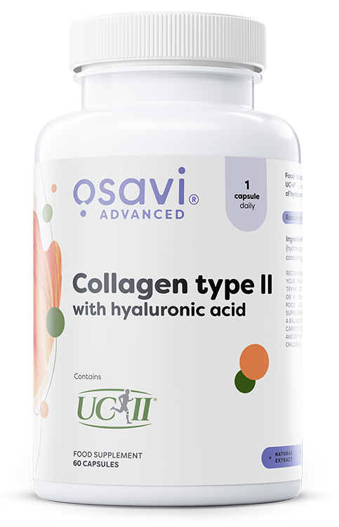 Osavi Collagen Type II with Hyaluronic Acid 60 caps - Sports Supplements at MySupplementShop by Osavi