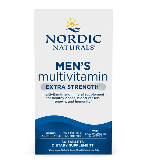 Nordic Naturals Men's Multivitamin Extra Strength 60 tablets - Sports Supplements at MySupplementShop by Nordic Naturals