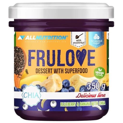 Allnutrition Frulove Dessert with Superfood, Blueberry & Banana with Chia 350g - Sports Supplements at MySupplementShop by Allnutrition