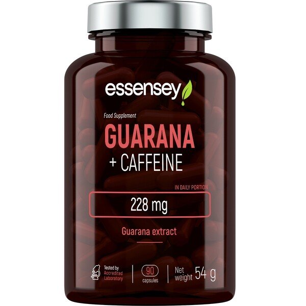 Guarana + Caffeine - 90 caps - Default Title - Slimming and Weight Management at MySupplementShop by Essensey