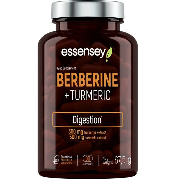 Essensey Berberine + Turmeric - 90 caps - Vitamins & Supplements at MySupplementShop by Essensey