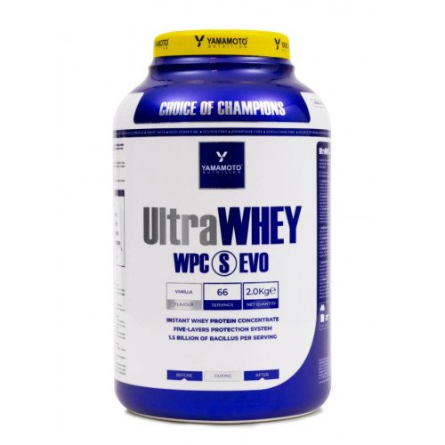 Yamamoto Nutrition Ultra Whey WPC S EVO 2000g