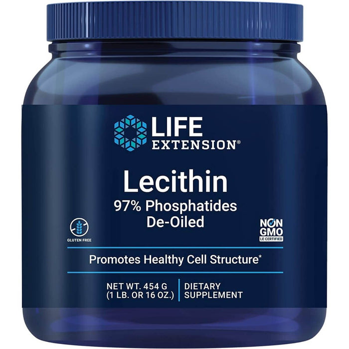 Life Extension Lecithin 16oz (454 g) - Health and Wellbeing at MySupplementShop by Life Extension