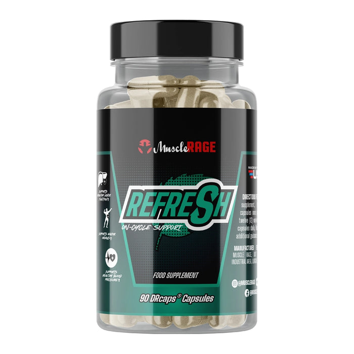 Muscle Rage Refresh Total Health On Cycle Support 90 Capsules - Supplement Shakers at MySupplementShop by Muscle Rage