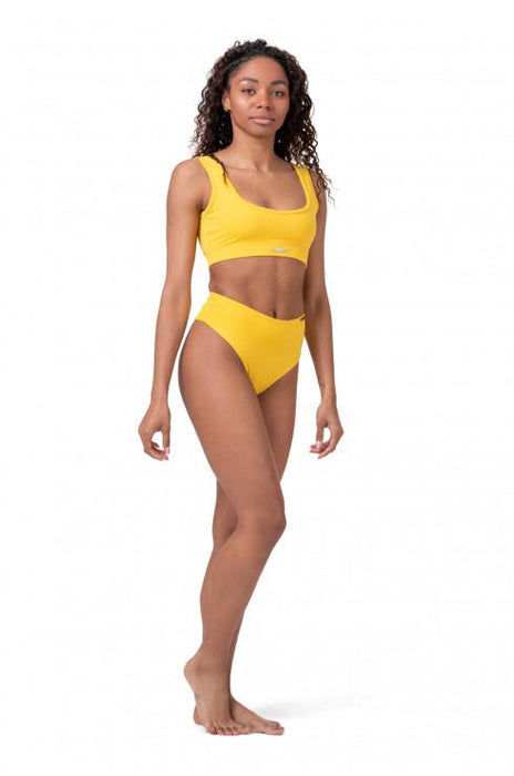 Nebbia Miami Sporty Bikini Bralette 554 - Yellow - Bikini Bralette at MySupplementShop by Nebbia