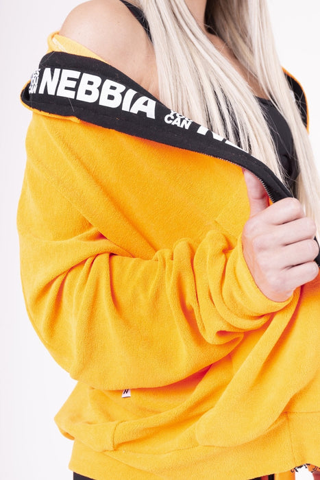 Nebbia Neon Energy Oversized Hoodie 682 - Orange - Small - Hoodie at MySupplementShop by Nebbia