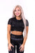 Nebbia Sandra D Crop Top 657 - Black - Crop Top at MySupplementShop by Nebbia