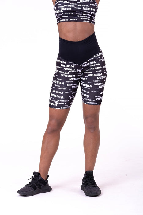 Nebbia X Seaqual Biker Shorts 771 - Black - Biker Shorts at MySupplementShop by Nebbia