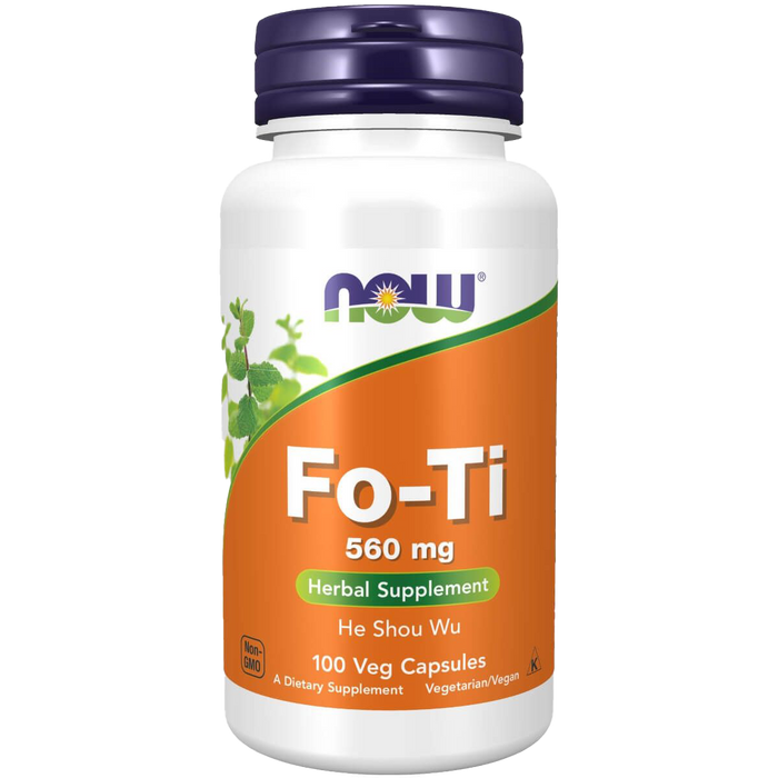 NOW Foods Fo-Ti 560 mg 100 Veg Capsules