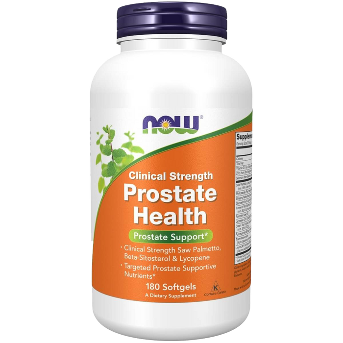 NOW Foods Prostate Health Clinical Strength 180 Softgels