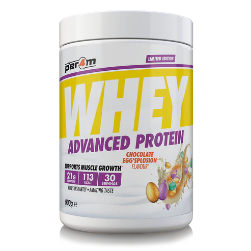 PER4M Whey Protein Powder 900g - 30 Servings | 21g Protein per Serving, Zero Sugar, Gluten-Free