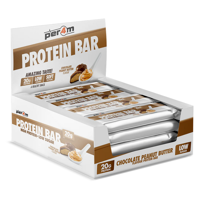 Per4m Protein Bars – 20g Protein, Low Sugar & Indulgent Taste | Ultimate Guilt-Free Snack in 7 Delicious Flavors