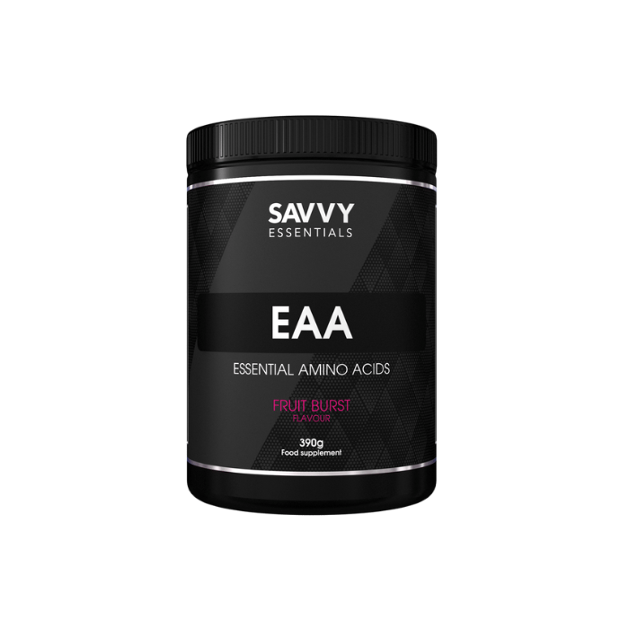 Savvy Essentials EAA 390g Fruit Burst - BCAAs at MySupplementShop by Savvy Nutrition