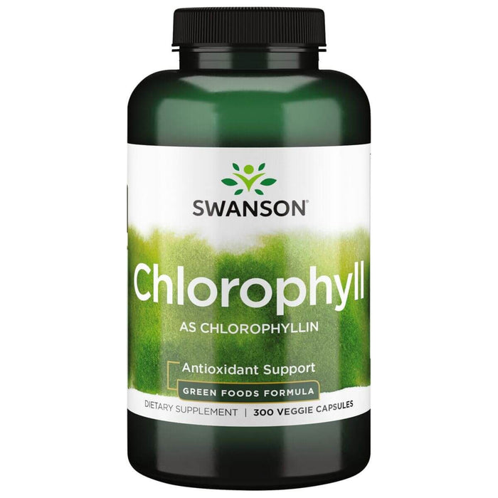 Swanson Chlorophyll as Chlorophyllin 60 mg 300 Veg Capsules - Cellular Health at MySupplementShop by Swanson