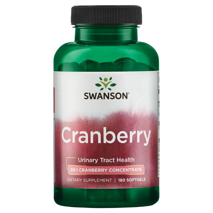 Swanson Cranberry 20:1 Concentrate 180 Softgels