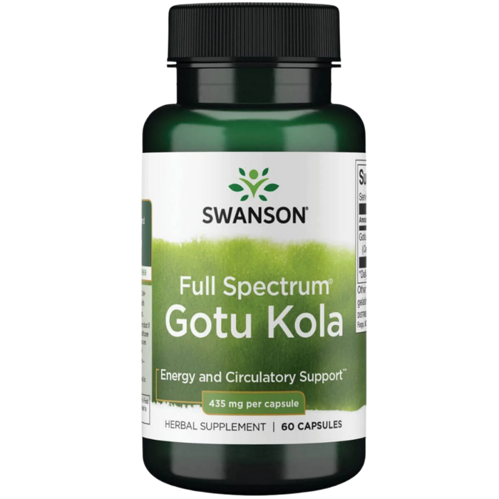 Swanson Full Spectrum Gotu Kola 435 mg 60 Capsules