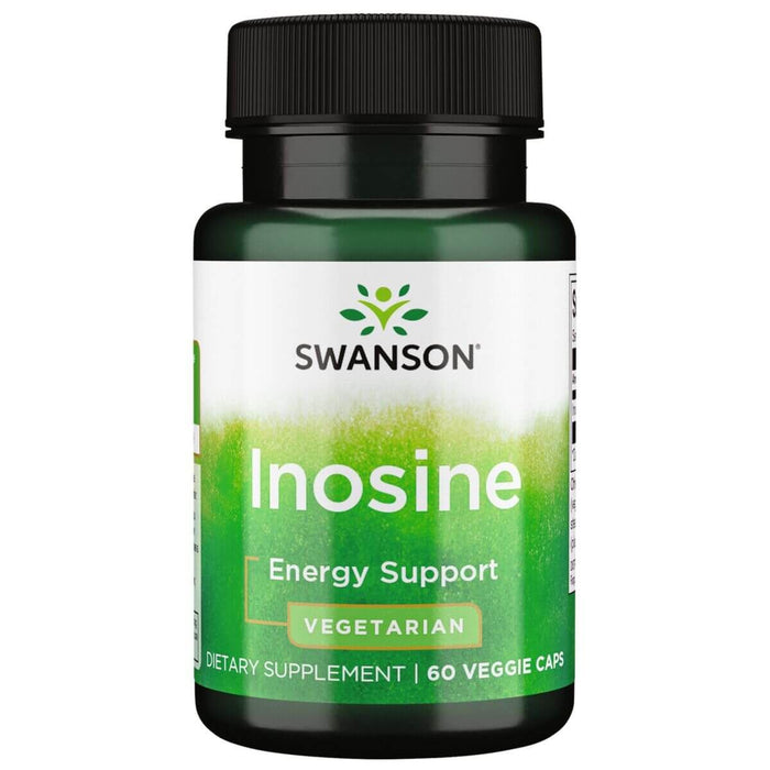 Swanson Inosine 500 mg 60 Veggie Capsules - Health and Wellbeing at MySupplementShop by Swanson