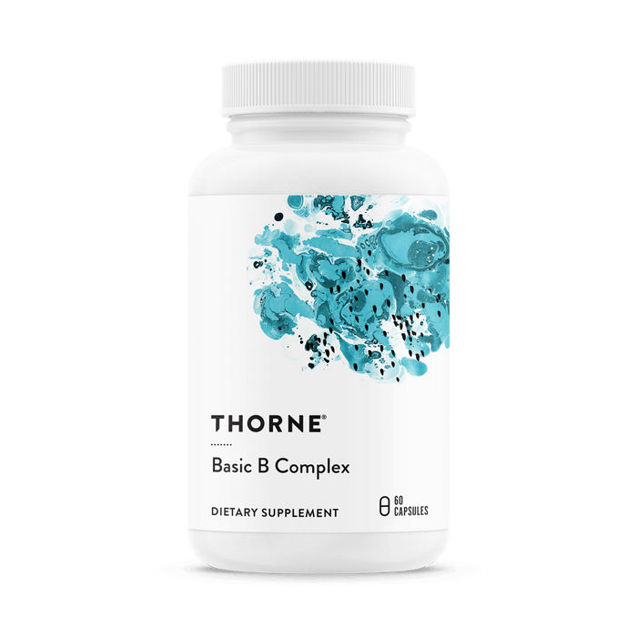 Thorne Research Basic B Complex 60 Capsules - Energy & Vitality at MySupplementShop by Thorne