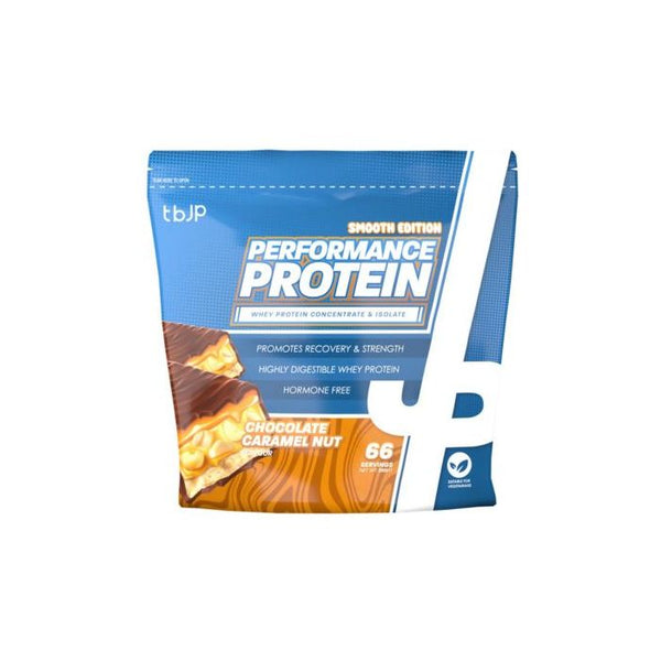 Trained by JP Performance Protein 2kg - Caramel Fudge - Protein Blends at MySupplementShop by tbJP