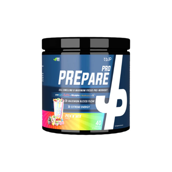 Trained by JP PrePare Pro 340g - Sour Cherry - Sports Supplements at MySupplementShop by Trained by JP