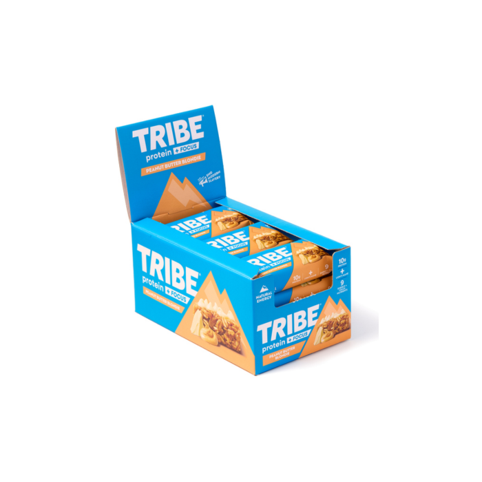 Tribe Protein + Focus Flapjack 12 x 60g