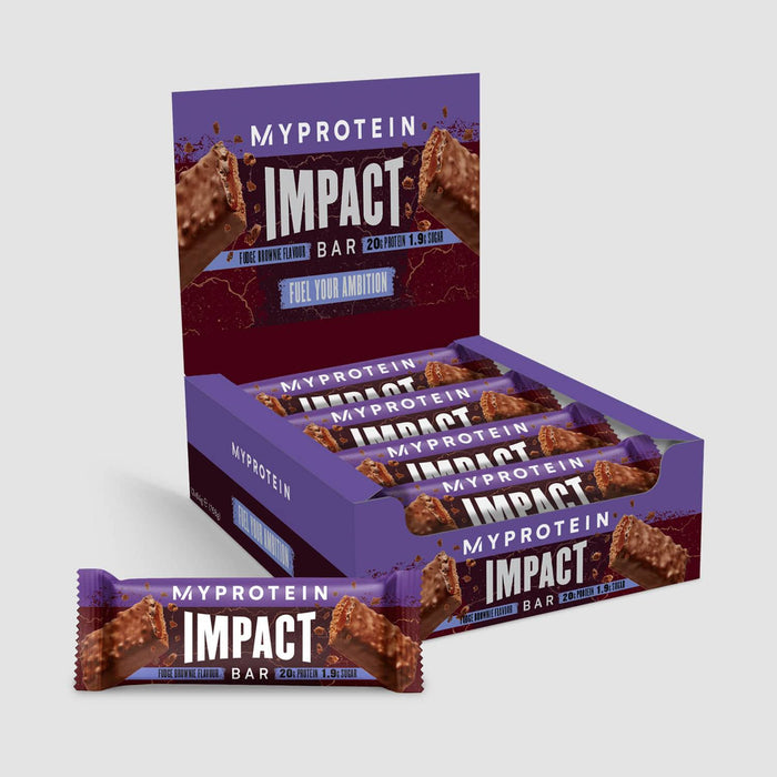 MyProtein Impact Protein Bar 12 x 64g - Protein Bars at MySupplementShop by MyProtein