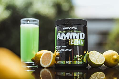 Efectiv Nutrition Amino Lean 240g Lemon & Lime - Amino Acids and BCAAs at MySupplementShop by Efectiv Nutrition