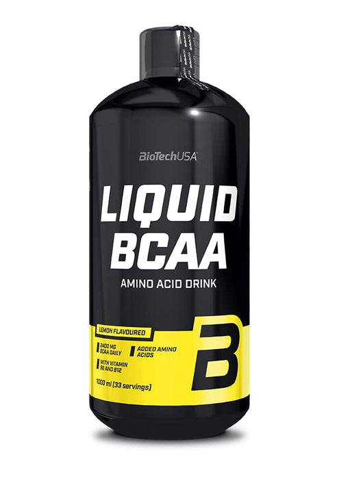 BioTechUSA Liquid BCAA, Lemon - 1000 ml. - Amino Acids and BCAAs at MySupplementShop by BioTechUSA