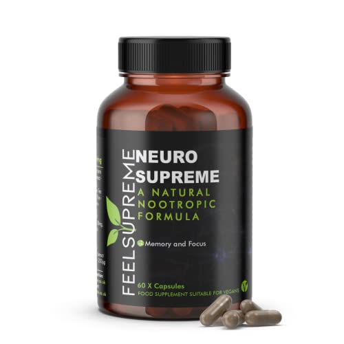 Feel Supreme Neuro Supreme 60Veg Caps - Sports Nutrition at MySupplementShop by Feel Supreme