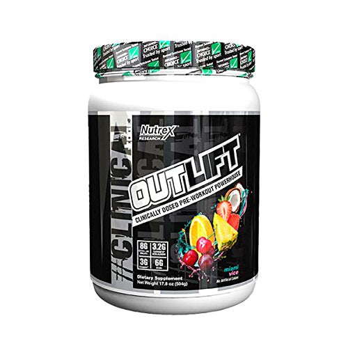 Nutrex OutLift, Blackberry Lemonade - 506 grams - Pre & Post Workout at MySupplementShop by Nutrex