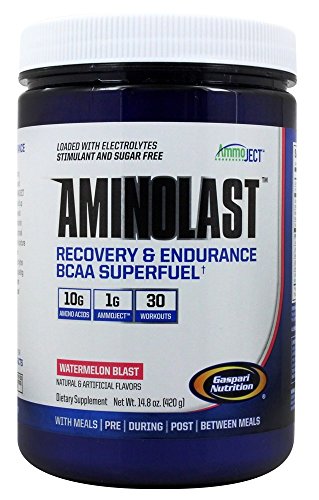 Gaspari Nutrition AminoLast 420g Watermelon Blast - Amino Acids and BCAAs at MySupplementShop by Gaspari Nutrition