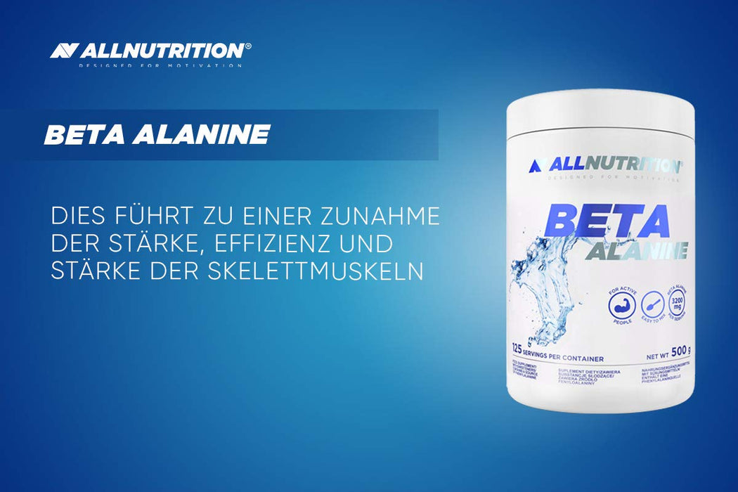 Allnutrition Beta Alanine, Raspberry Strawberry - 500g - Combination Multivitamins & Minerals at MySupplementShop by Allnutrition