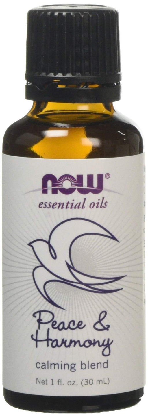 NOW Foods Essential Oil, Peace & Harmony Oil Blend - 30 ml. - Health and Wellbeing at MySupplementShop by NOW Foods