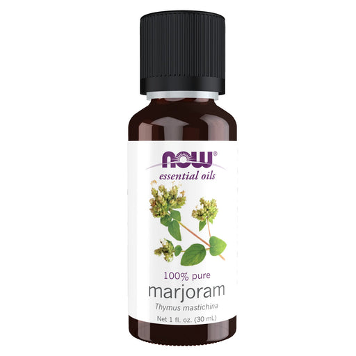 NOW Foods Essential Oil, Marjoram Oil - 30 ml. - Health and Wellbeing at MySupplementShop by NOW Foods