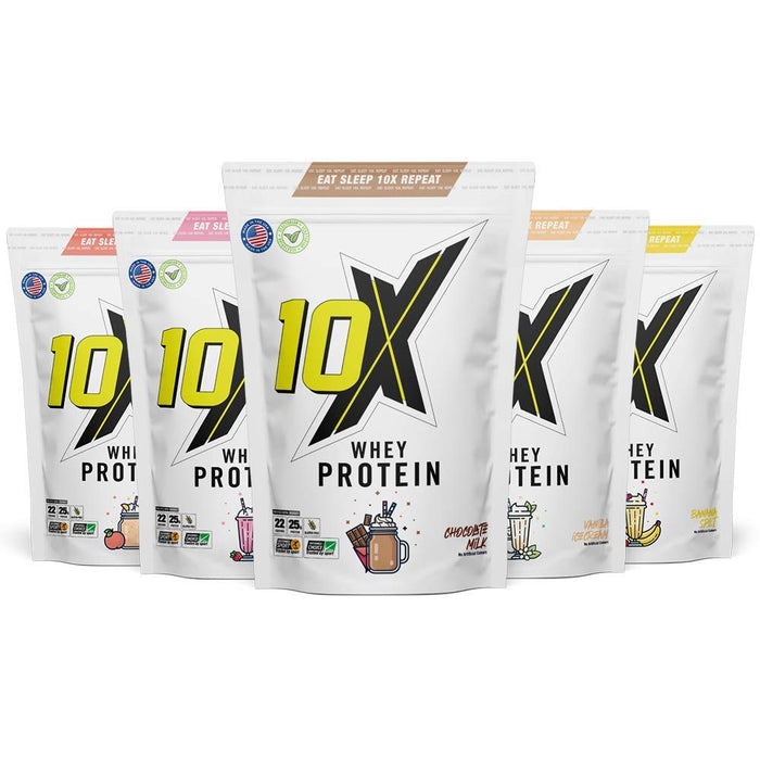 10X Athletic Whey Protein 700g - Health & Personal Care at MySupplementShop by 10X Athletic