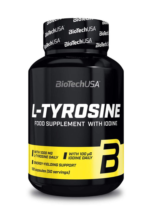 BioTechUSA L-Tyrosine - 100 caps - Amino Acids and BCAAs at MySupplementShop by BioTechUSA