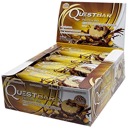 Quest Bar 12 x 60g Chocolate Peanut - Default Title - Sports Nutrition at MySupplementShop by Quest