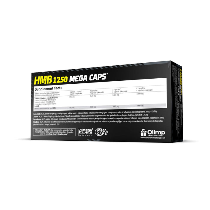 Olimp Nutrition HMB Mega Caps - 120 caps - Amino Acids and BCAAs at MySupplementShop by Olimp Nutrition