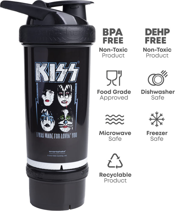 SmartShake Revive - Rock Band Collection, Kiss - 750 ml. - Supplement Shakers at MySupplementShop by SmartShake