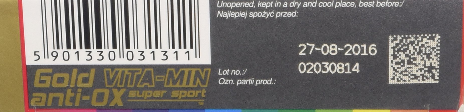 Olimp Nutrition Gold VITA-MIN anti-OX super sport - 60 caps - Vitamins & Minerals at MySupplementShop by Olimp Nutrition